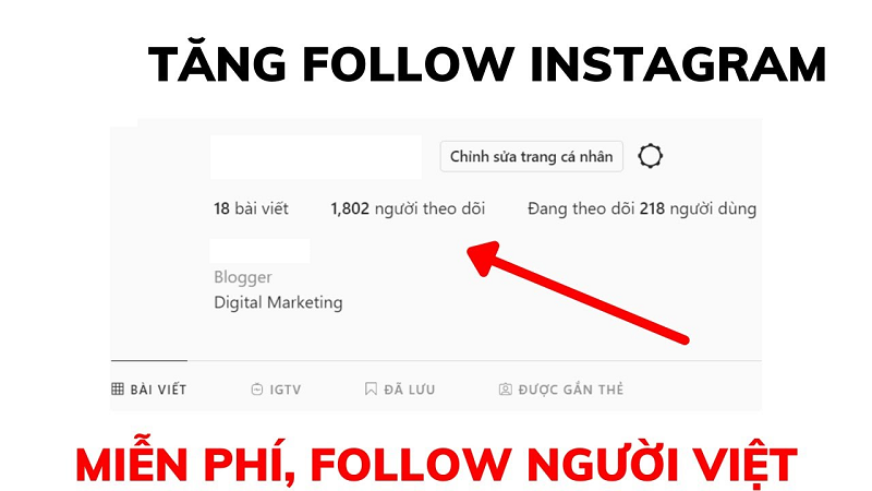 Hướng dẫn tăng follow instagram cho người Việt